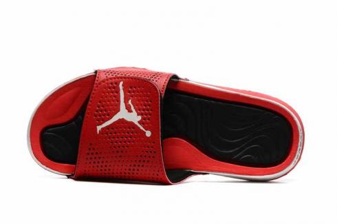 Air Jordan Hydro 5 Red White Mens Retro Sandals Slippers 820257-601