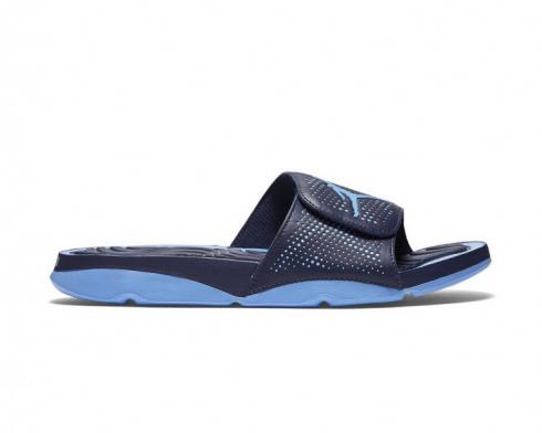 Air Jordan Hydro 5 Retro Navy University Blue Chaussures Pour Hommes 820257-407