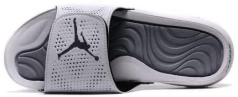 Nike Jordan 5 Retro Hydro Slides Bianco Metallic Argento 820257-120