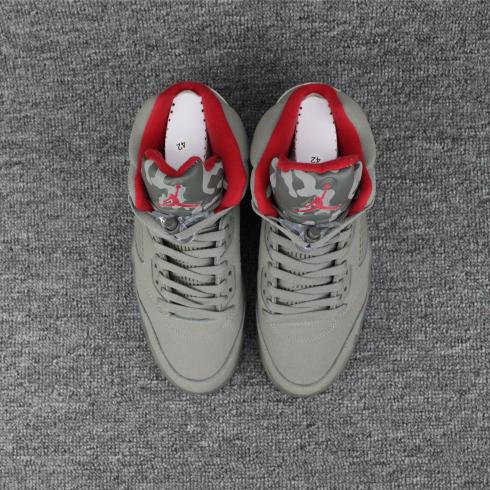 Nike Air Jordan V 5 Camo AJ5 3M Ateş Kırmızısı 136027-051 Limited,ayakkabı,spor ayakkabı