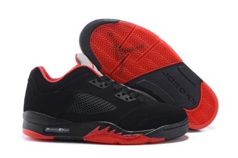 Nike Air Jordan Retro V 5 Low Alternate 90 黑色健身紅 819171 001