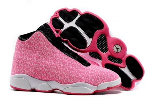 Nike Air Jordan Horizon Rose Blanc Noir Chaussures de basket-ball pour femmes 823583 600