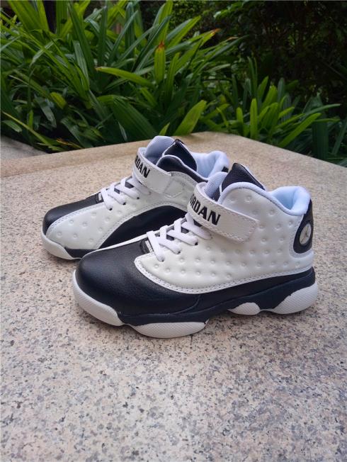 รองเท้าเด็ก Nike Air Jordan XIII 13 สีขาวสีน้ำเงินเข้ม