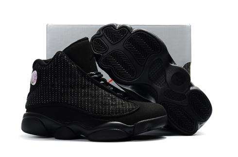 Nike Air Jordan XIII 13 Retro Kid Niños Zapatos Caliente Negro Todo
