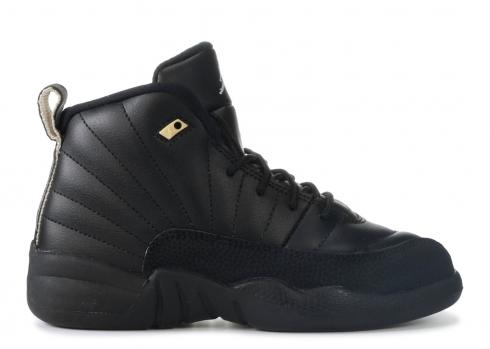 Jordan 12 Retro BP Master Beyaz Siyah Altın Mttlc 151186-013,ayakkabı,spor ayakkabı