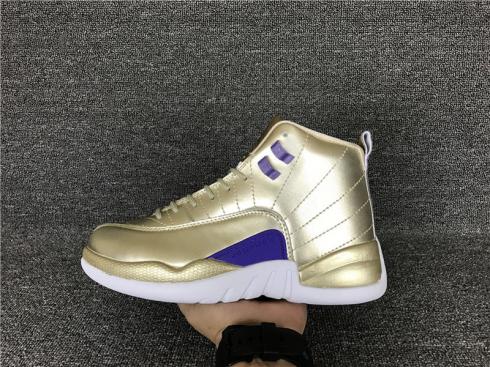 παπούτσια μπάσκετ Nike Air Jordan 12 Retro Pinnacle Gold 130690-730