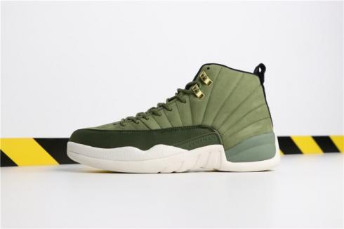 *<s>Buy </s>Nike Air Jordan 12 Retro CP3 Class of 2003 Olive Green<s>,shoes,sneakers.</s>