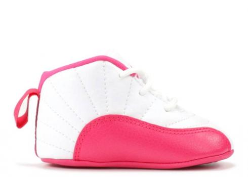 Air Jordan 12 復古禮盒粉紅色白色生動 378139-109