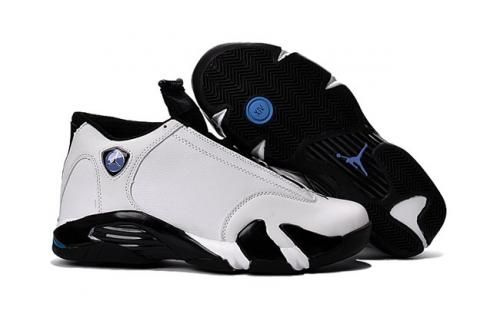 Nike Air Jordan 14 Retro XIV Low White Black Blue 807511