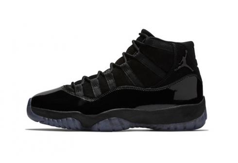 detské basketbalové topánky Air Jordan 11 Retro Black Noir 378038-005