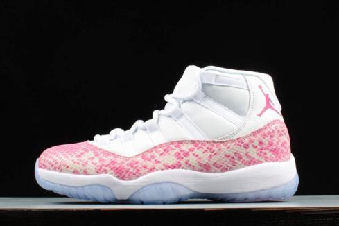 Nike Air Jordan 11 High Pink Snakeskin Te koop Herenschoenen 378037-106