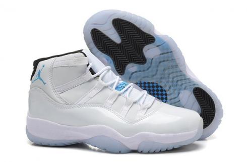 Nike Air Jordan 11 Retro XI Legend Blue Columbia Мужчины Женщины Обувь 378037 117