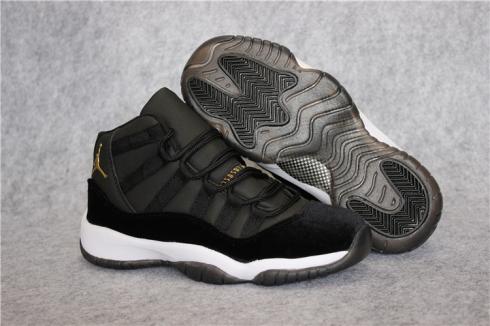 Nike Air Jordan 11 XI Retro Heiress Velvet Negro Zapatos unisex 852625
