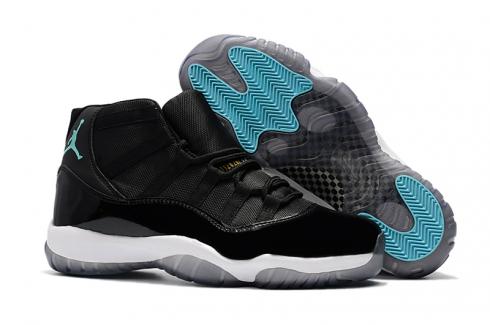 Мъжки баскетболни обувки Nike Air Jordan XI 11 Black White Grey 378037