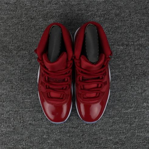 Nike Air Jordan XI 11 Retro Basketbol Ayakkabıları Yüksek Şarap Kırmızısı Tüm Sıcak 852625,ayakkabı,spor ayakkabı