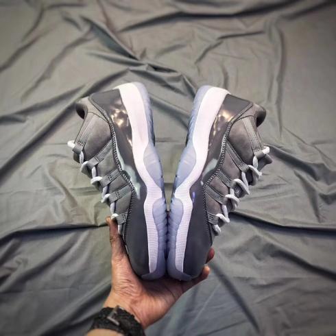 Мужские баскетбольные кроссовки Nike Air Jordan XI 11 Retro Cool Grey