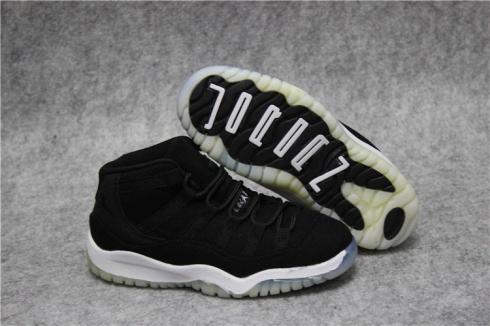 Nike Air Jordan XI 11 Retro รองเท้าบาสเก็ตบอลสีดำ