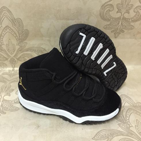 Nike Air Jordan XI 11 復古黑白兒童鞋