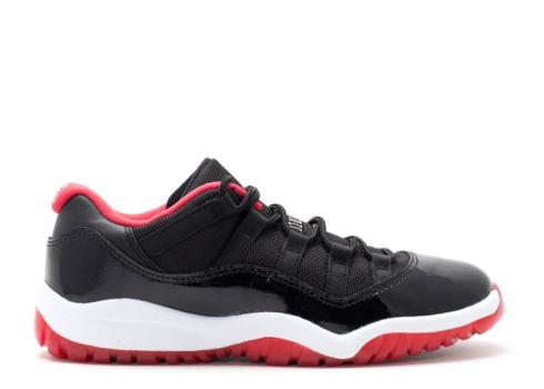 Air Jordan 11 Düşük Bp Ps Bred Gerçek Beyaz Siyah Kırmızı 505835-012,ayakkabı,spor ayakkabı