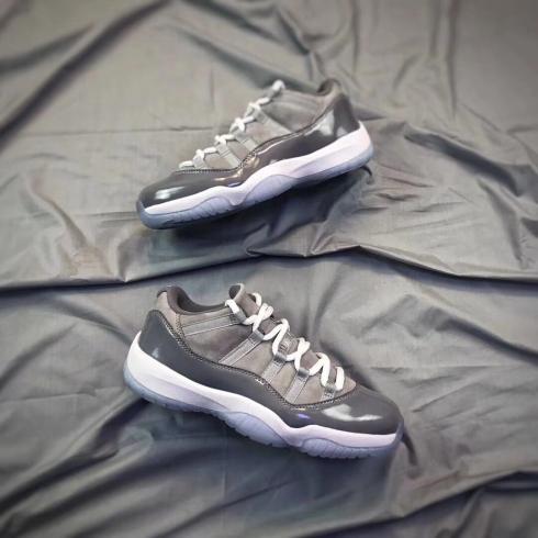 Nike Air Jordan XI 11 LOW Retro Men Basketball Shoes Cool Grey