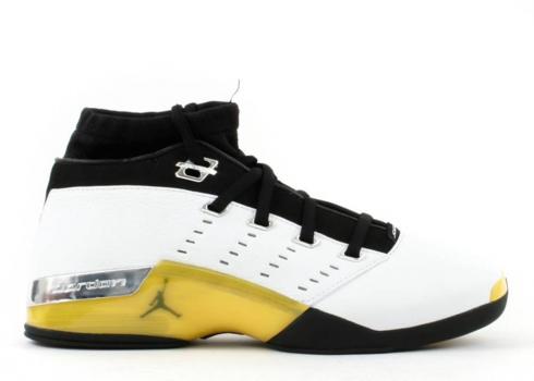 Air Jordan 17 Og Low Lightning Chrome White Black 303891-101