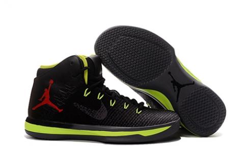 Giày bóng rổ nam Nike Air Jordan XXXI 31 Đen Cúm Xanh Đỏ 845037-102