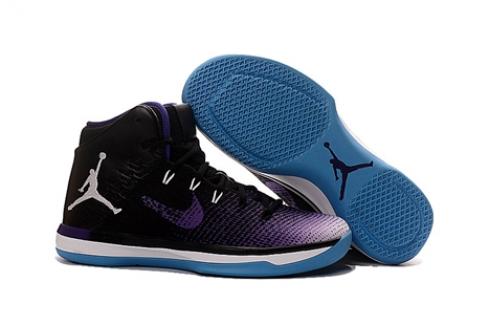 Nike Air Jordan XXXI 31 heren basketbalschoenen zwart paars maan 845037-105