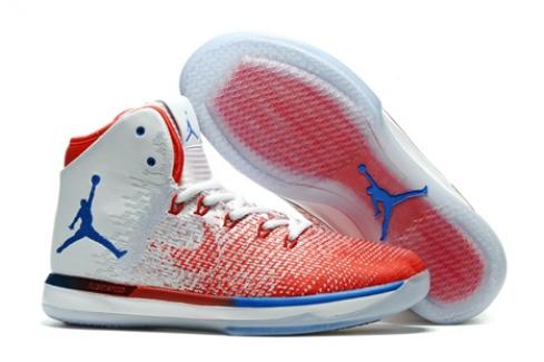 Rebobinar nieve Inaccesible GmarShops - jordan max aura 3 white university red - Nike Men Air Jordan  XXXI Basketball Shoes Red White Blue 845037 - 004