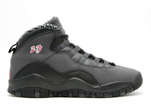 Air Jordan 10 Retro Gs Countdown Pack Dark Shadow Negro 310806-061