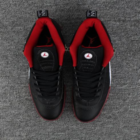 Nike Air Jordan Jumpman Pro Air Jordan 12.5 Chaussures de basket-ball Homme Noir Rouge 906876-001