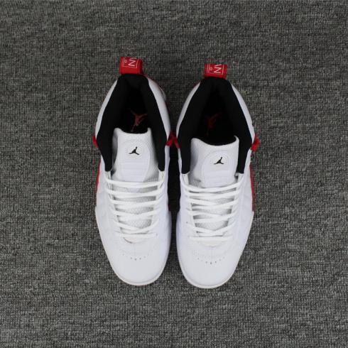 Sepatu Basket Pria Nike Jordan Jumpman Pro Putih Hitam Merah Baru 906876