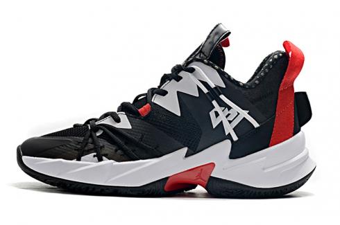 2020 ล่าสุด Jordan Why Not Zer0.3 SE Black White Gym Red Westbrook Shoes CK6611-016