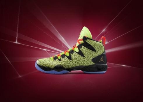 Air Jordan XX8 SE - Crescent City Volt Ice Metallic Gold Nero Infrared 23 656249-723