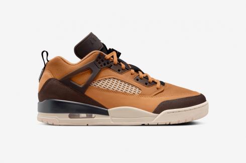 Jordan Spizike Low FQ1759-202 Brown Baroque Black Flax Sanddrift