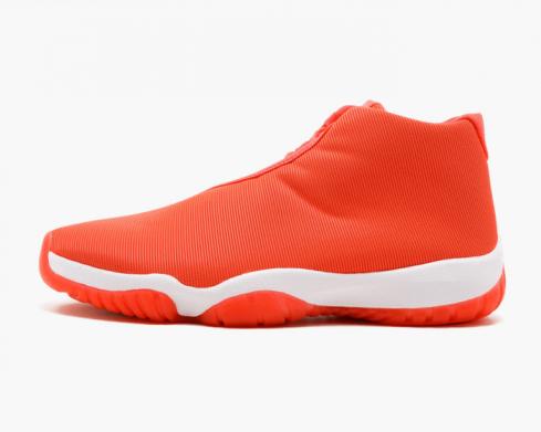 Nike Air Jordan Future รองเท้าผ้าใบอินฟราเรด 23 รองเท้าบาสเก็ตบอลบุรุษสีขาว 656503-623