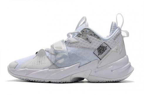 Nike Jordan Why Not Zer0.3 PF White Metallic Silver CD3002-103 Westbrook Basketball παπούτσια