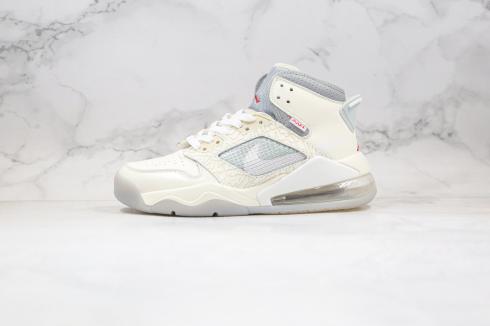 tênis de basquete SNS x Air Jordan Proto-Max 720 branco cinza vermelho CT3444-001