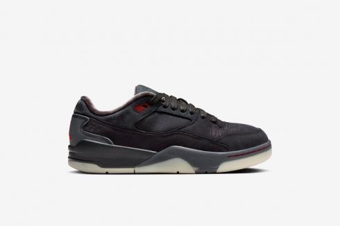 Wmns Jordan Flight Court SP X Who Decides War HQ2958-006 Noir Muslin Black Varsity Off Red