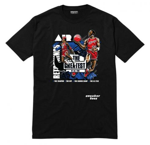 Jordan 1 Chemeleon Shirt Basketball Negro