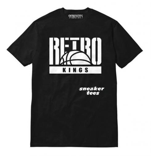 Jordan 3 Premium Icon Shirt Retro Kings Noir