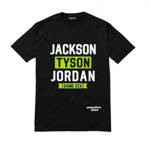 ジョーダン 3 トゥルー グリーン シャツ、ジャクソン タイソン、ジョーダン ブラック。