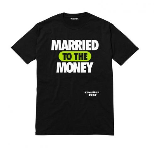 เสื้อเชิ้ตสีเขียว Jordan 3 True Married To The Money Black