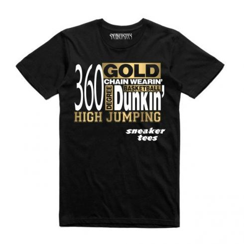 Jordan 4 Royalty-skjorte Dunkin Black