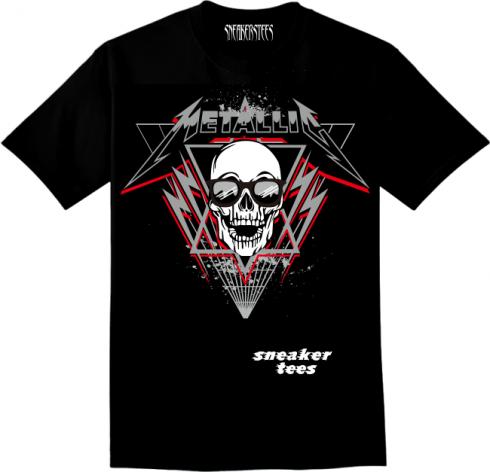 Jordan 5 Zwart Metallic Zilver Shirt Metallic Zwart