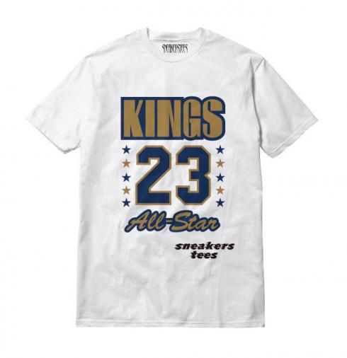เสื้อ Jordan 5 Dunk From Above Kings 23 สีขาว