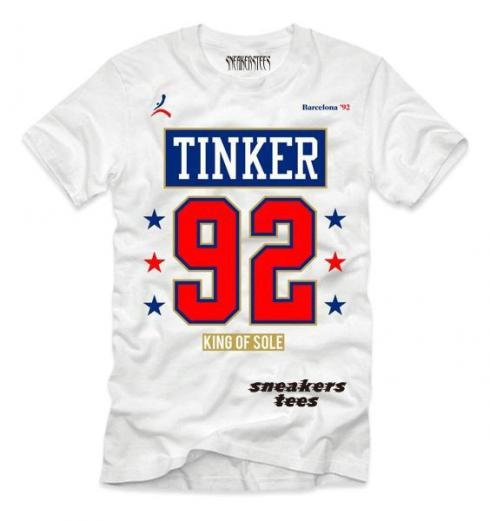 Jordan 7 Tinker Alternate Shirt Tinker 92 Branco