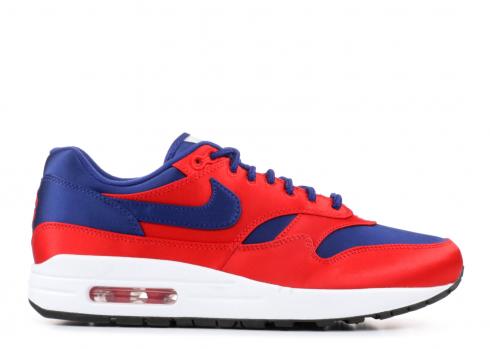 Air Max 1 SE Satin Pack Blauw Wit Rood AO1021-600