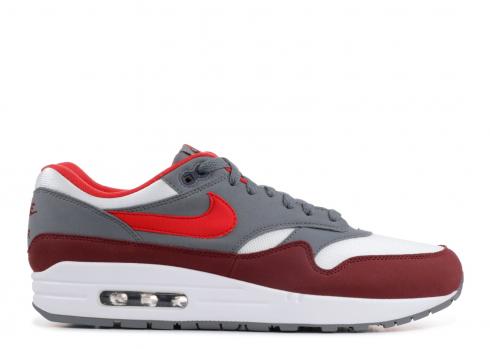 Nike Air Max 1 Grigie Bianche University Red Cool AH8145-100