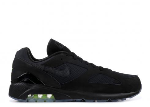 GmarShops 001 Nike Air Max 180 Black Volt Mens Runner Shoes AQ6104 nike lunarglide 4 east bay boys soccer schedule Air Max 180