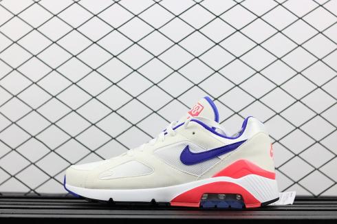 Nike Air Max 180 OG White Purple Pink Light 615287-100